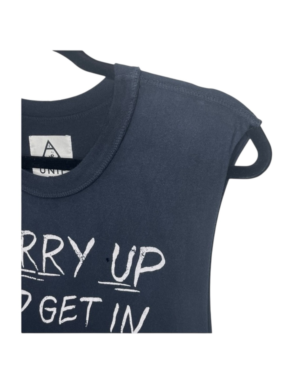 VHTF: OG Y2K UNIF ๐ค Get in my Past Muscle Tee Tank ๐ค Faded Black ๐ค Small ๐ค - Picture 7 of 16